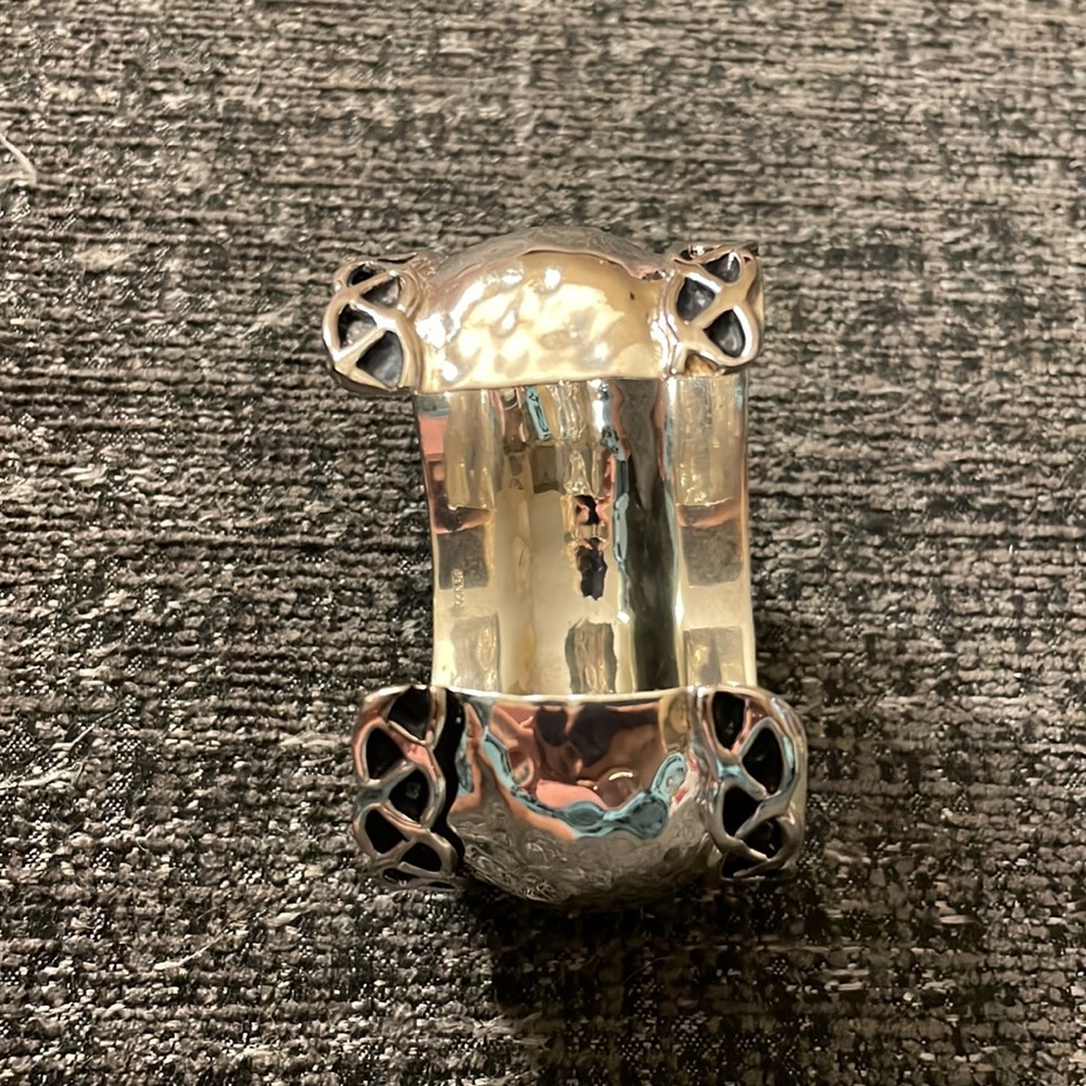 🪀Silver cuff bracelet🪀 - Picture 4 of 7